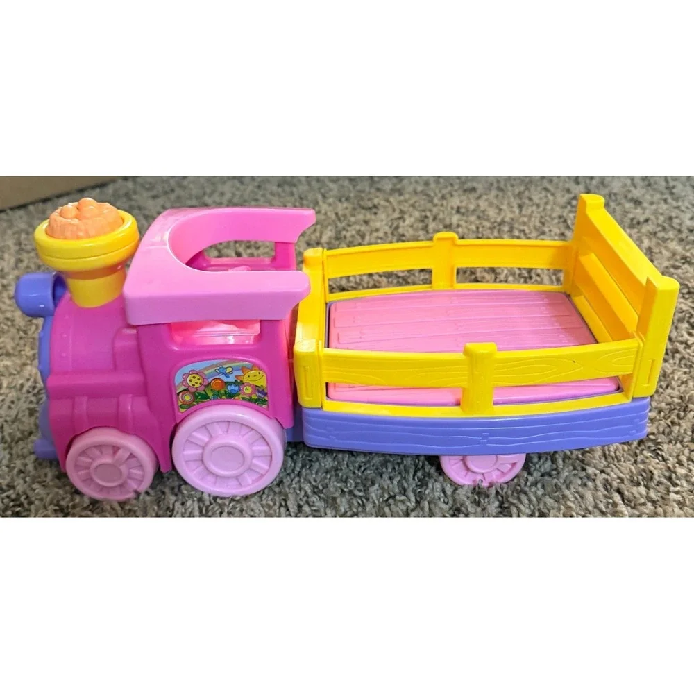 Fisher-Price Little People Musical Easter Train (Pink & Purple)